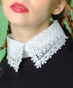 an meets zakka レースつけ襟