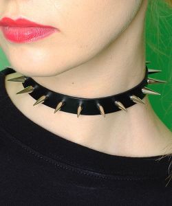 an meets zakka スパンキースタッズチョーカー