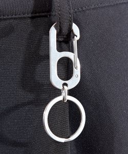 an meets zakka ナンバーカラビナキーリング