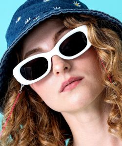 an meets zakka オーバルサングラス