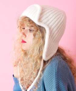 an meets zakka フライトハットニットキャップ