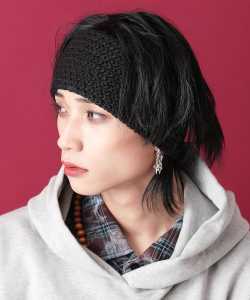 an meets zakka メリヤス編みニットヘアバンド