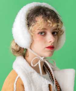 an meets zakka モコモコボアイヤーマフ