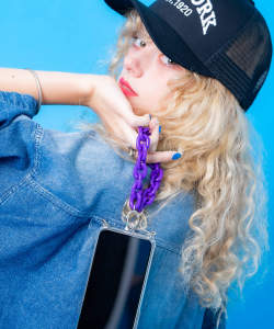 an meets zakka 【COMONONOSA(コモノノサ) 】OMOCHA CHAIN(オモチャチェーン) スマホストラップ - ファット -