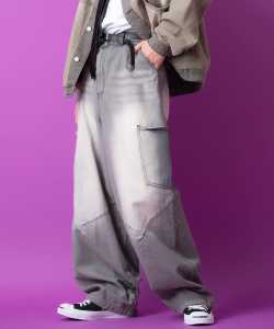 【セール】 a.p.o.v. -ankoROCK's select- スーパーサンドウォッシュカラーデニムパンツ