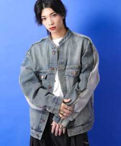 a.p.o.v. -ankoROCK's select- デニム×スウェットスウィッチGジャン 