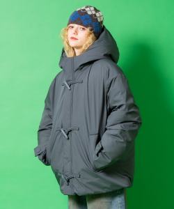 a.p.o.v. リップストップオーバーサイズダッフルパフジャケット