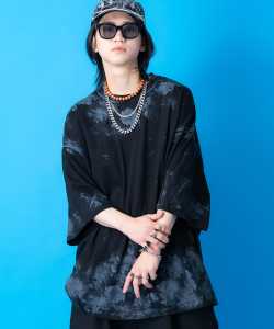 a.p.o.v.  ダートペイントオーバーサイズTシャツ