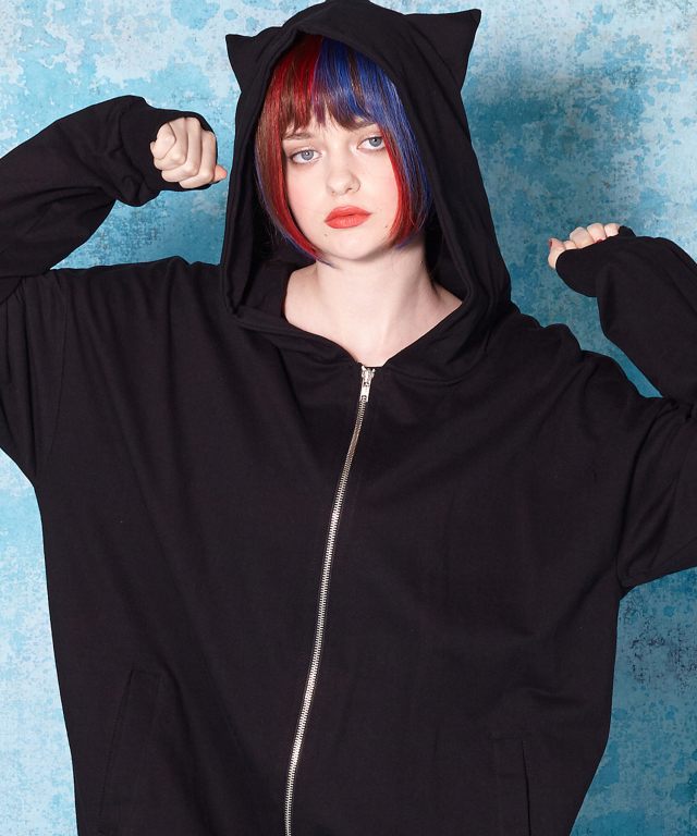 ネコ耳パーカー -スーパービッグ- ankoROCK(アンコロック) メンズ  