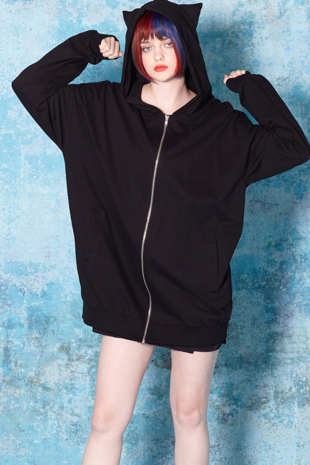 ネコ耳パーカー -スーパービッグ- ankoROCK(アンコロック) メンズ  