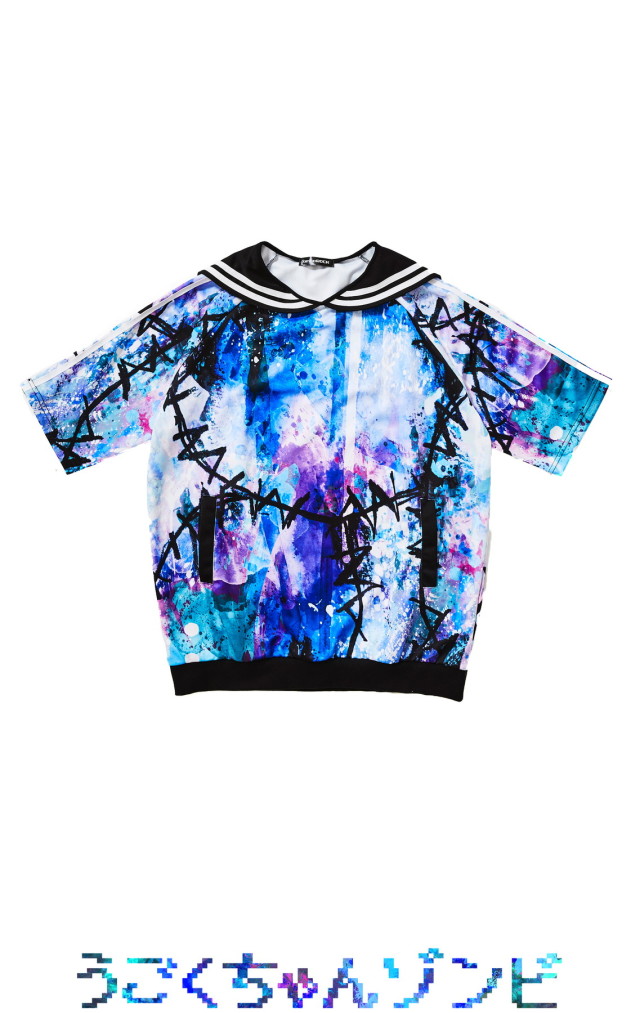 SALE 】完全体ゾンビ半袖セーラージャージ