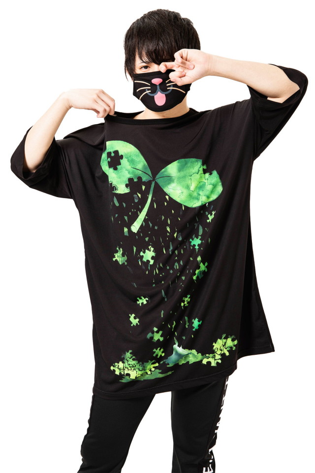 退廃双葉Tシャツ -メガビッグ- ankoROCK(アンコロック) メンズ 