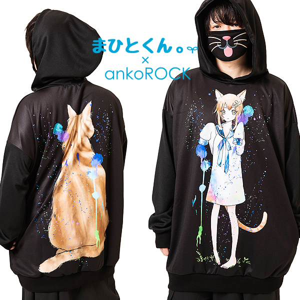 ankoROCK まひとくんコラボパーカー ankoROCK まひとくんコラボパーカー
