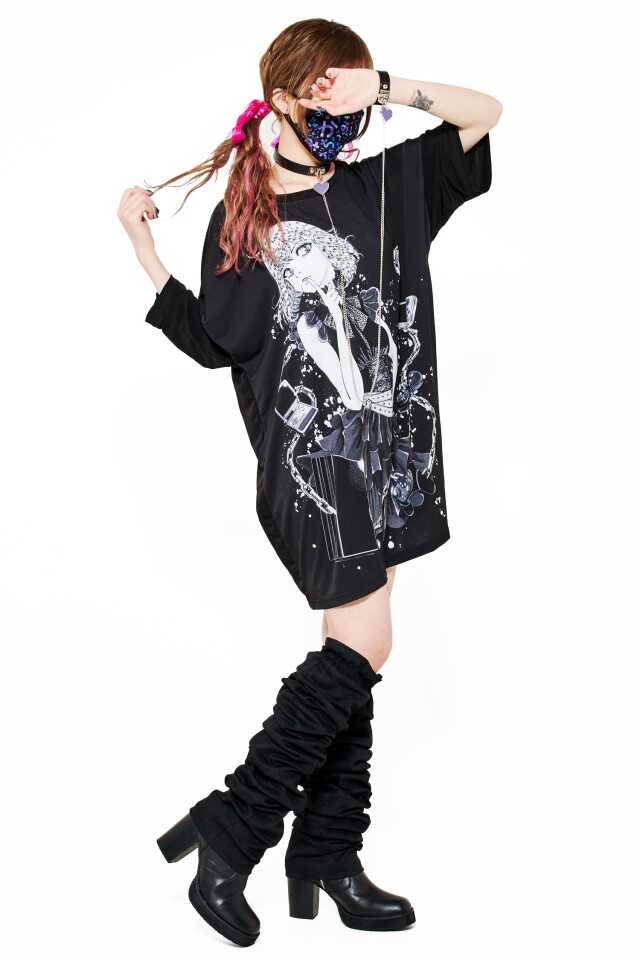 Ankorock アンコロック マスク メンズ レディース ユニセックス ブランド プリント ファッションマスク 原宿系 バラ 5年保証