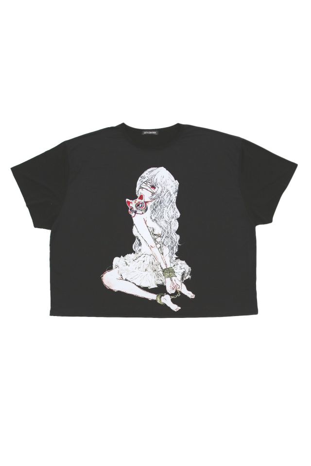 稲荷兄弟×ankoROCK ダーティー稲荷ガールズ『凌』監禁Tシャツ 