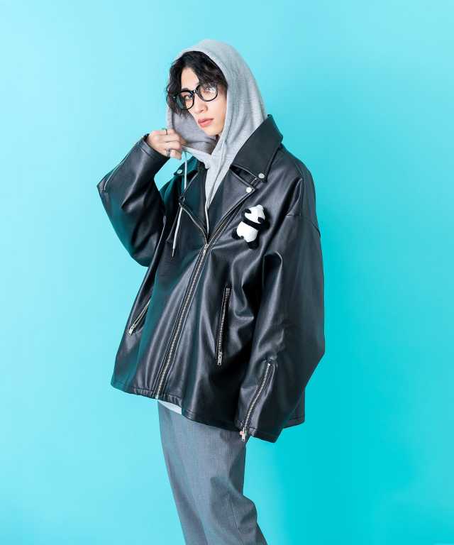 TEDDY ankoROCK ライダースジャケット -オーバーサイズ- / メンズ 