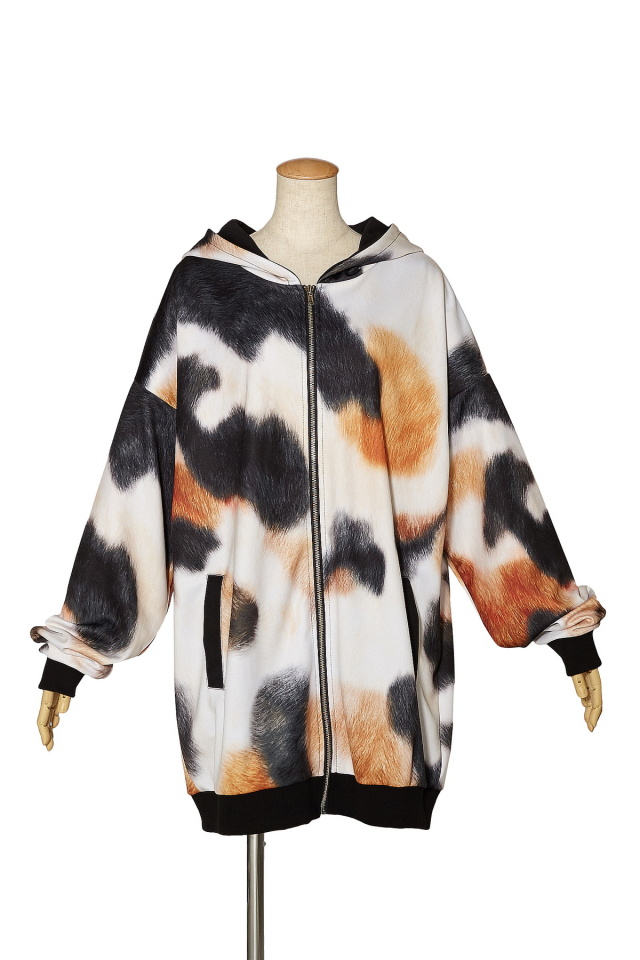 三毛猫パーカー -スーパービッグ- ankoROCK(アンコロック  