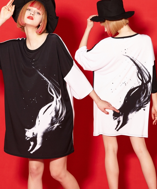 闇夜のタンゴTシャツ -メガビッグ- ankoROCK(アンコロック) メンズ 