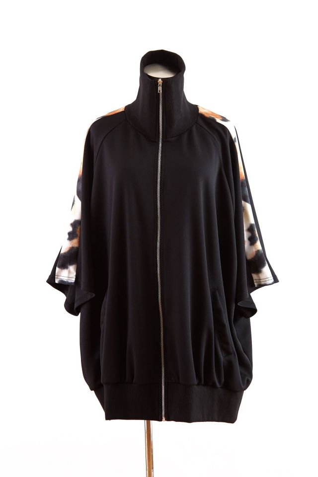 vintage CHANEL オーバーサイズ　ギャザーコート　ジャージ素材 s-l1200.jpg