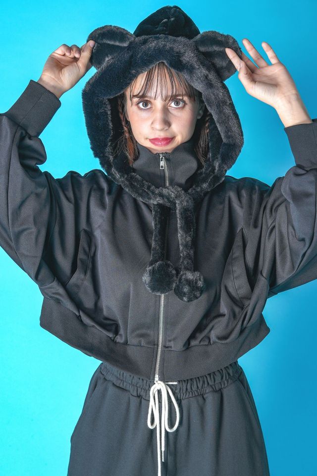 お兄系ankorockアンコロックファー ダッフルコート 引きちぎっ 超美品 