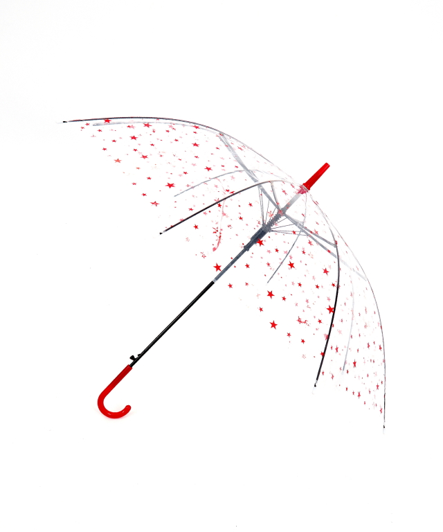 星柄ビニール傘 / メンズ レディース ユニセックス パラソル ankoROCK
