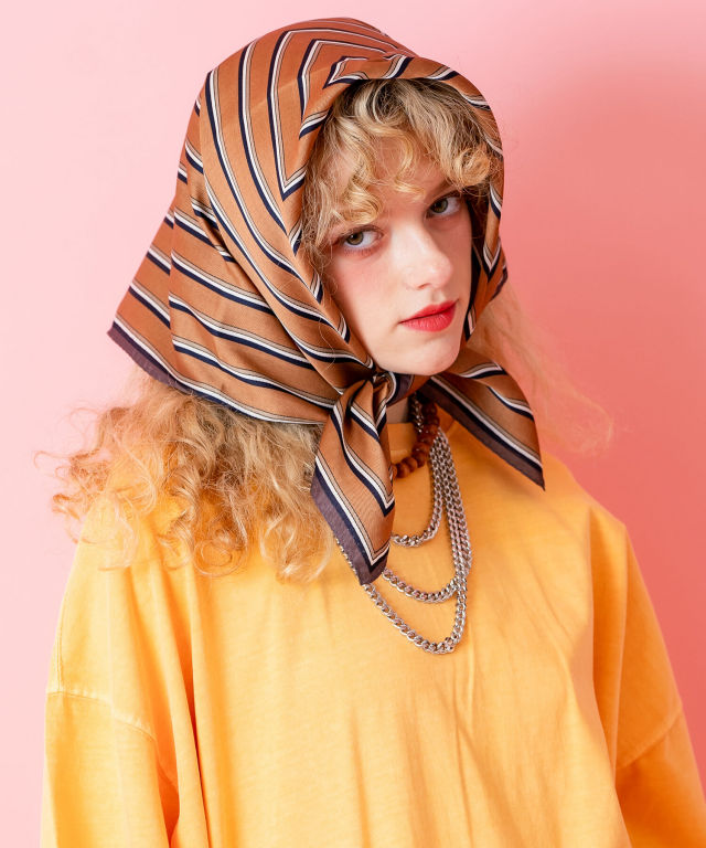 ピンストライプキャスケット / メンズ レディース ヘリンボーン 柄