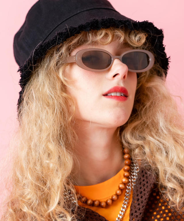 シャープオーバルサングラス / メンズ レディース ユニセックス