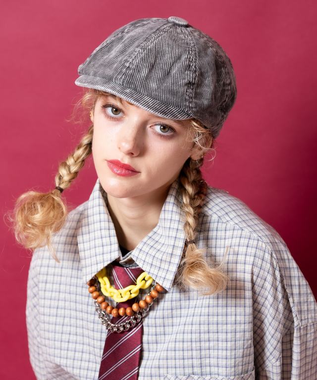 ピグメントコーデュロイキャスハンチング / ユニセックス 帽子