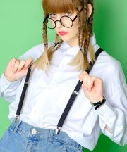 an meets zakka ゴムナローサスペンダー
