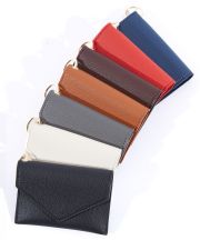 an meets zakka キーリングレザーカードケース
