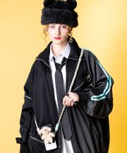 an meets zakka イヌのぬいぐるみスマホショルダー
