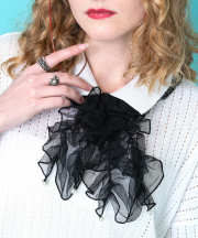 an meets zakka フリルシアーストール