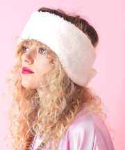 an meets zakka ボアイヤーフラップヘアバンド