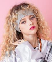 an meets zakka リブヘアバンド