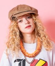 an meets zakka コーデュロイ肉厚コットンキャスケット