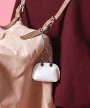an meets zakka レトロバッグチェーンキーホルダー