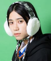 an meets zakka 起毛肉厚ネルチェック柄ショートファー切替イヤーマフ (別売りハンチング取付可)