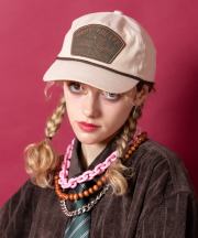 an meets zakka アメカジライクフェルトワッペンコードキャップ