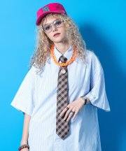 an meets zakka バリエーション総柄パターンワンタッチネクタイ