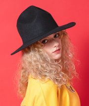 an meets zakka ウールフェルトワイドブリムマウンテンハット