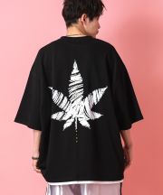 a.p.o.v.  バリエーショングラフィックオーバーサイズTシャツ/L