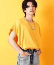 a.p.o.v.  ビッグポンチノースリーブ/イエロー