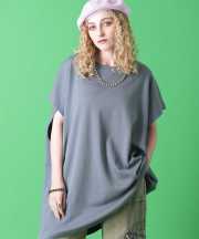 a.p.o.v.  ビッグポンチノースリーブ/グレー