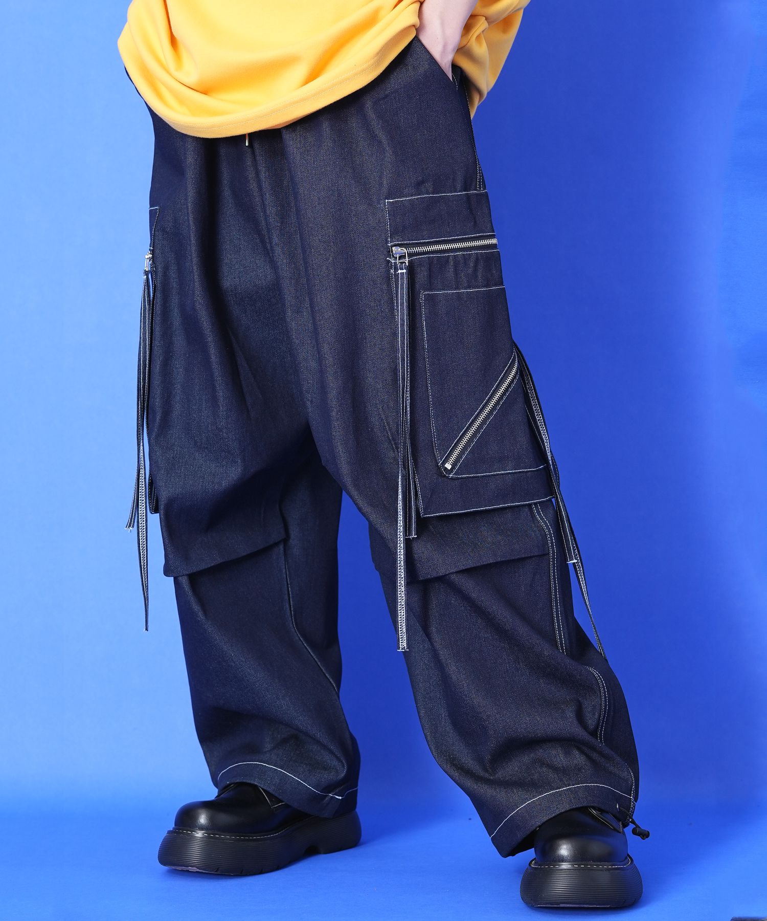 新品未使用　ホーンガーメント　中綿　パンツ　46 M Fitte（完全無縫製）】5分丈【SALE】 KB2066N :レディース