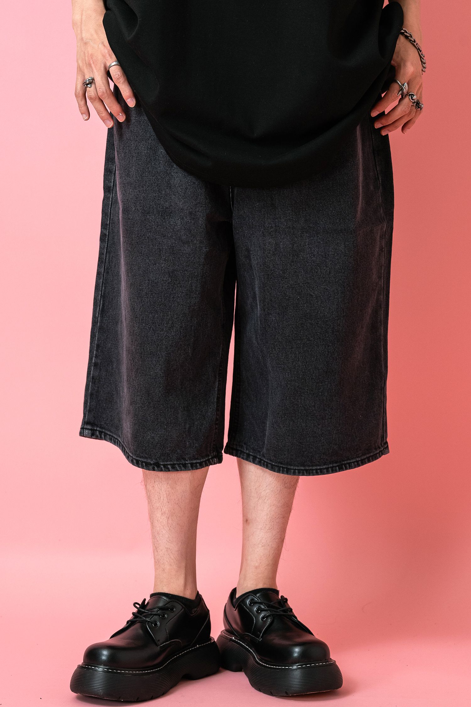 6 ロク デニムハーフパンツ 美品 ユニセックス】デニムハーフパンツ | ファッション通販サイト NUGU