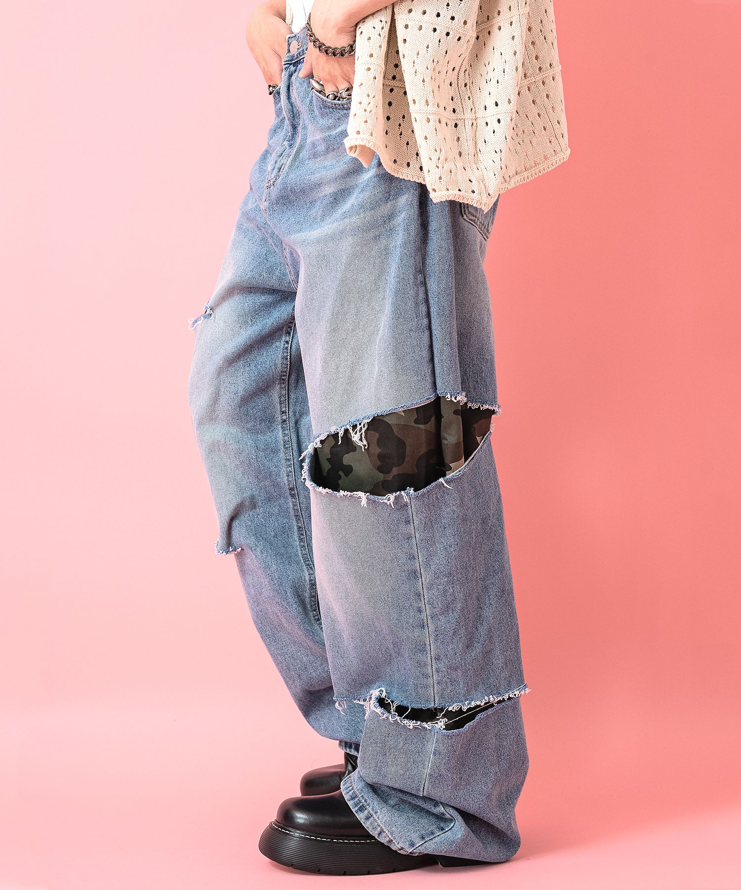 Washed Black Loose Fit Jeans – A$APMODE