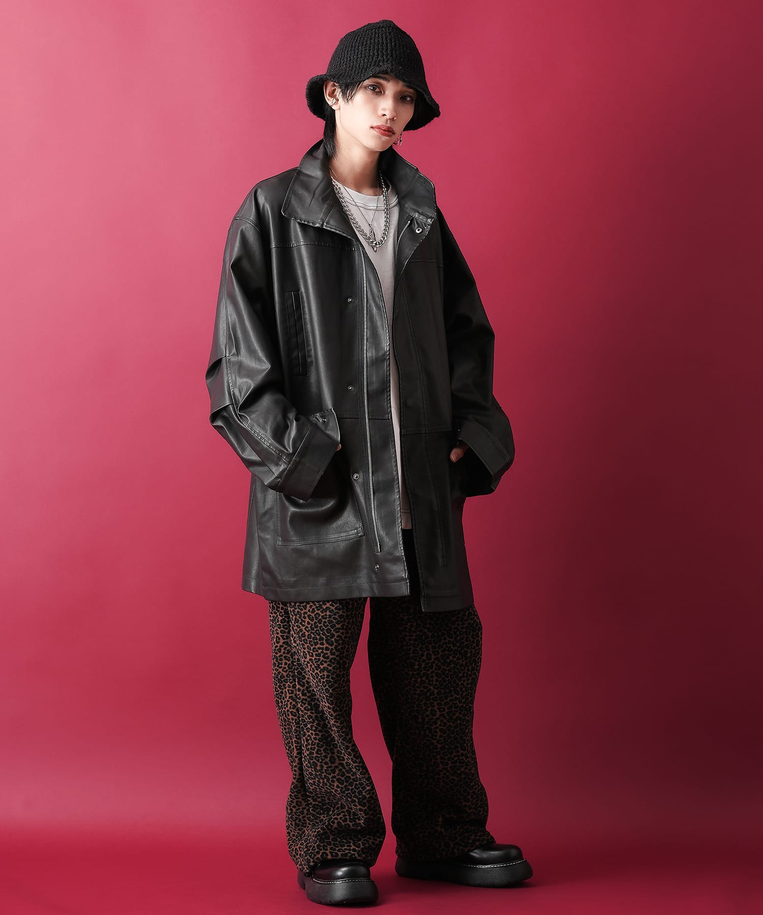 定価26400円【新品】メンズXL レザレクション 裏起毛フリースパンツ 黒 ジャガーパンツ メンズ スウェットパンツ 裏起毛 サイドライン