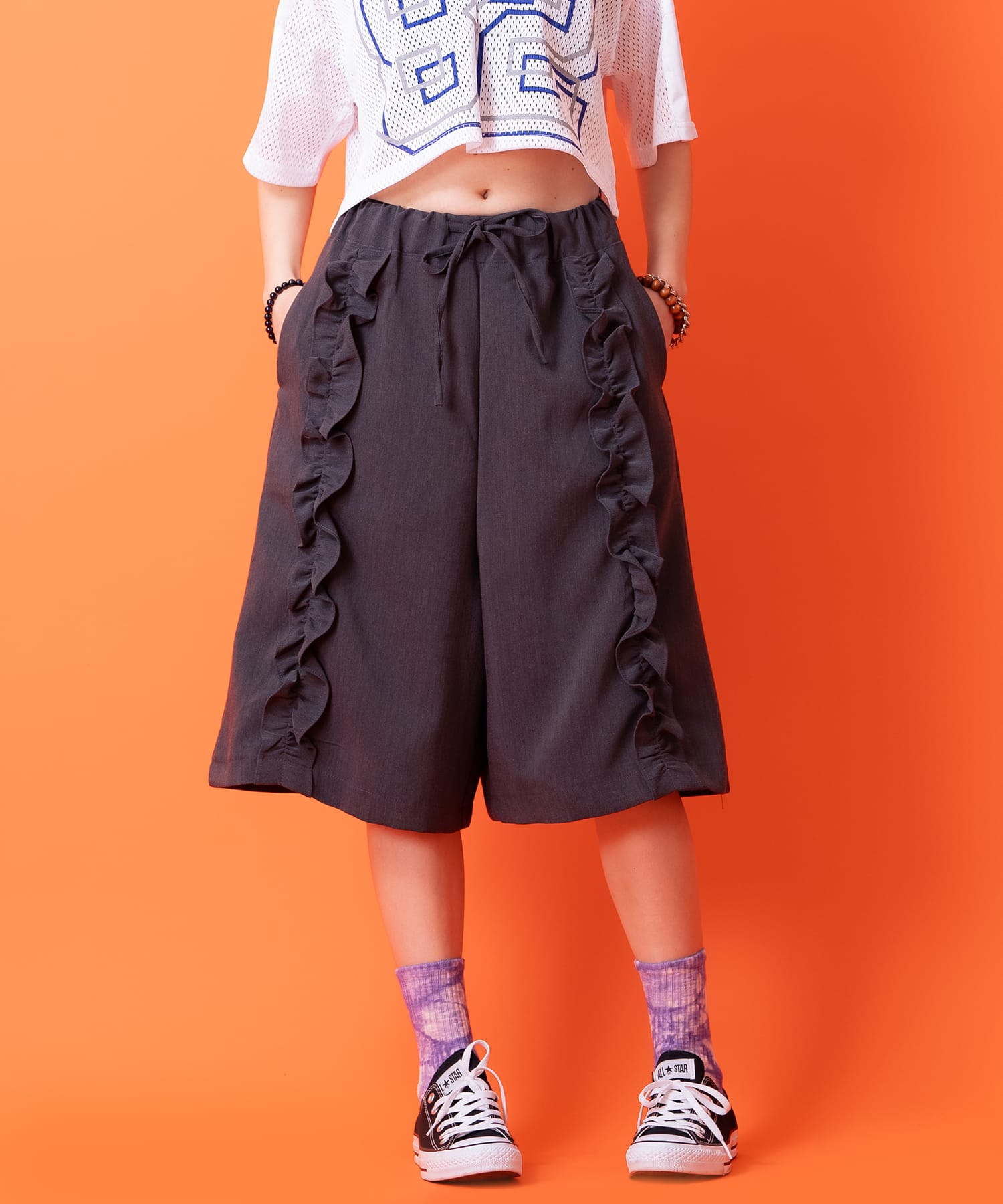 ARTS＆SCIENCE(アーツアンドサイエンス) Back gum tuck culott