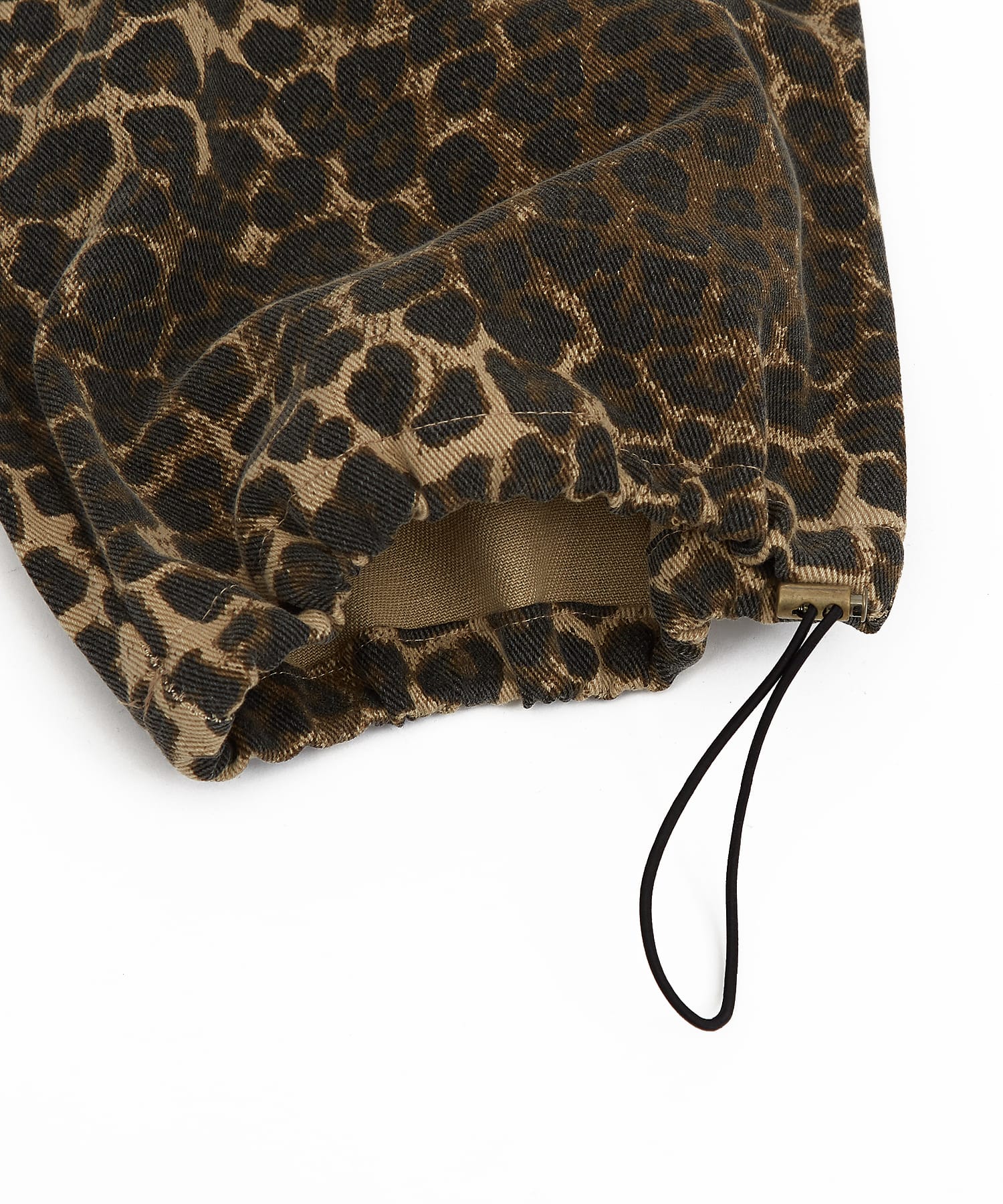 極美品✨ビアズリー 2023AW レオパードジャガードキュロットパンツ ànuke online store（アンヌーク） / Leopard Jacquard