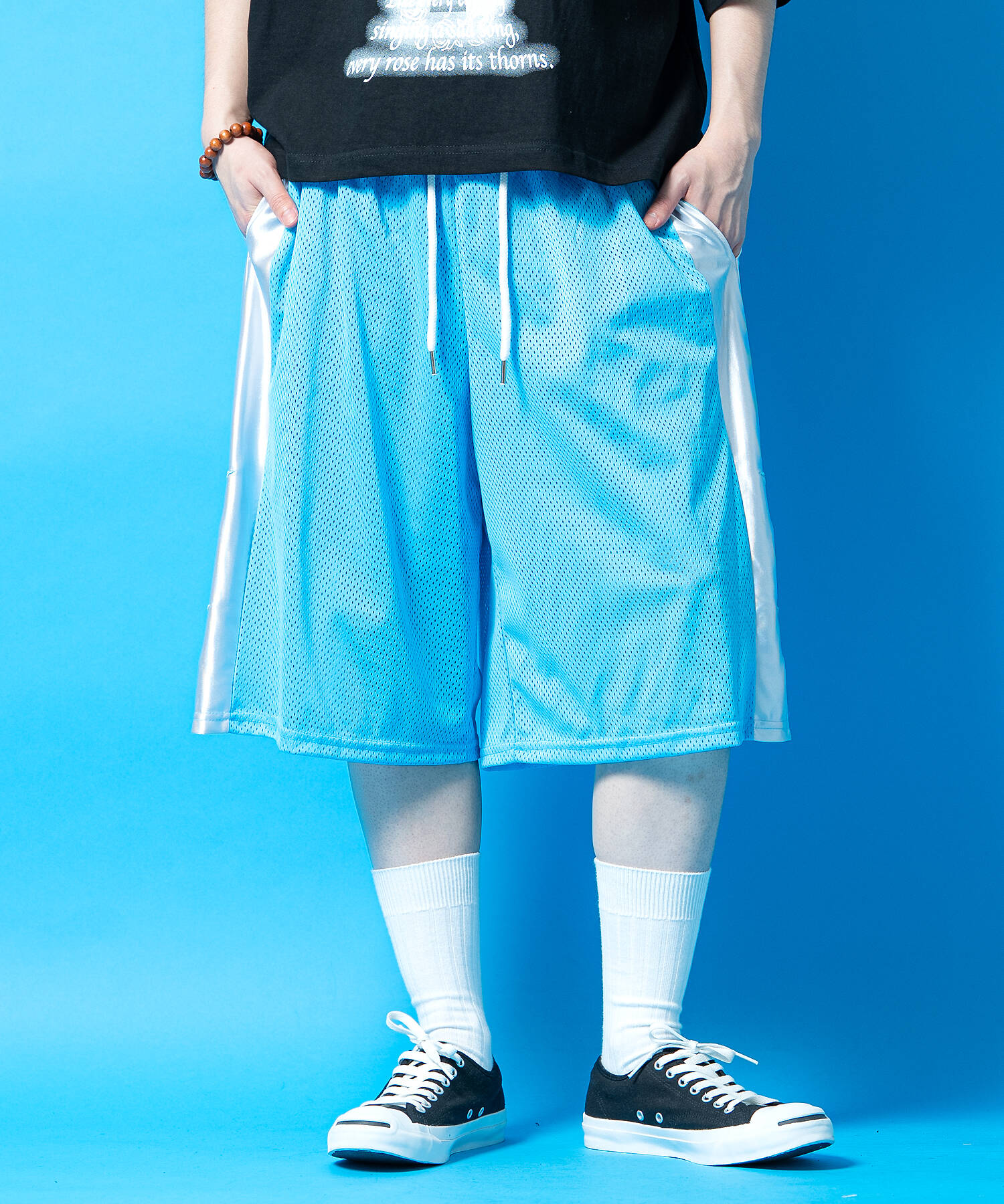 メッシュハーフパンツ(set0611とセットアップ可) / ユニセックス
